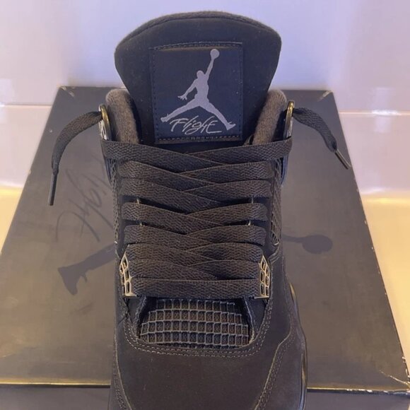 Size 10 - Air Jordan 4 Retro 2020 Black Cat (USED) main image 9